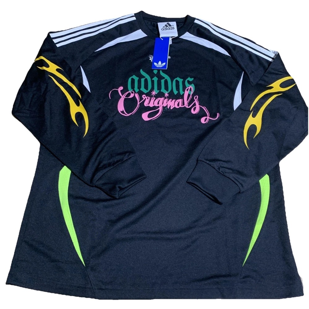 adidas Originals Performance Spiders Goalkeeper Loose Fit Men LS Top JW0201 M